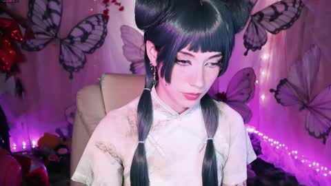 Snapshot of fairywhore chatting on 13, 9, 2025 Jackie Cosplayer online show from 13, 9, 2025