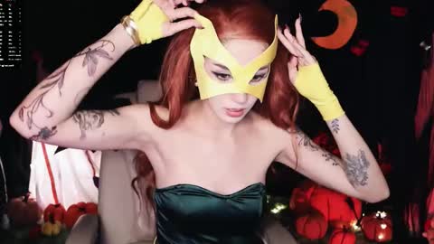 Snapshot of fairywhore chatting on 17, 10, 2025 Jackie Cosplayer online show from 17, 10, 2025