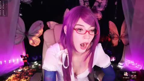Snapshot of fairywhore chatting on 10, 11, 2025 Jackie Cosplayer online show from 10, 11, 2025