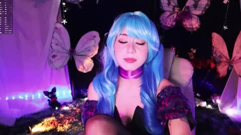 Snapshot of fairywhore chatting on 24, 11, 2025 Jackie Cosplayer online show from 24, 11, 2025