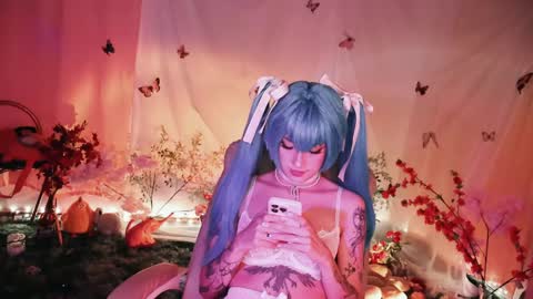 Snapshot of fairywhore chatting on 29, 5, 2026 Jackie Cosplayer online show from 29, 5, 2026