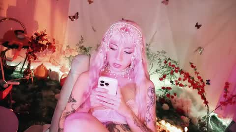 Snapshot of fairywhore chatting on 12, 7, 2026 Jackie Cosplayer online show from 12, 7, 2026