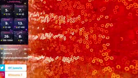 franchesca lussuria online show from 29, 12, 2024