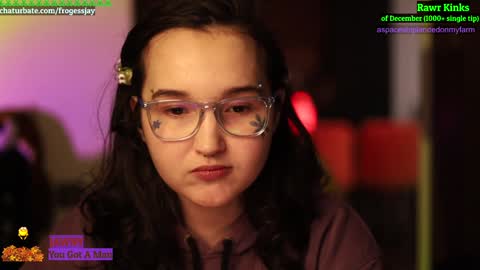 Snapshot of frogessjay chatting on 3, 12, 2024 Jaywise Frogfoot online show from 3, 12, 2024