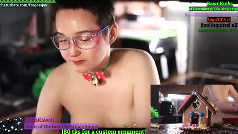 Snapshot of frogessjay chatting on 22, 12, 2024 Jaywise Frogfoot online show from 22, 12, 2024