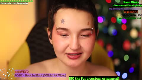 Snapshot of frogessjay chatting on 27, 12, 2024 Jaywise Frogfoot online show from 27, 12, 2024