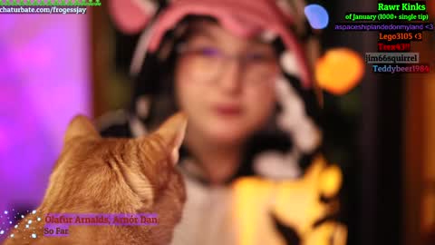 Snapshot of frogessjay chatting on 6, 1, 2025 Jaywise Frogfoot online show from 6, 1, 2025