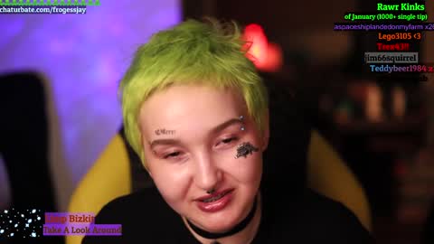 Snapshot of frogessjay chatting on 31, 1, 2025 Jaywise Frogfoot online show from 31, 1, 2025