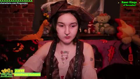 Snapshot of frogessjay chatting on 31, 10, 2025 Jaywise Frogfoot online show from 31, 10, 2025