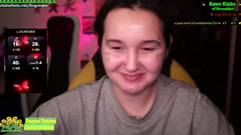 Snapshot of frogessjay chatting on 20, 11, 2025 Jaywise Frogfoot online show from 20, 11, 2025