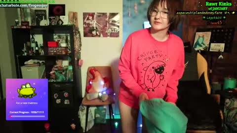 Snapshot of frogessjay chatting on 10, 1, 2026 Jaywise Frogfoot online show from 10, 1, 2026