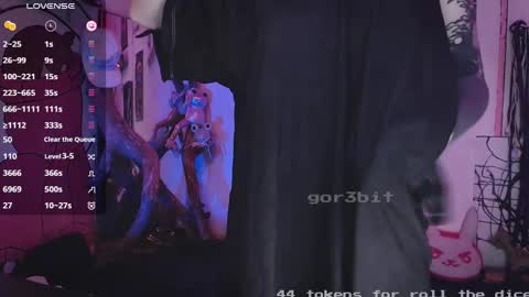 Snapshot of gor3bit chatting on 4, 12, 2024 Giggle Monster online show from 4, 12, 2024