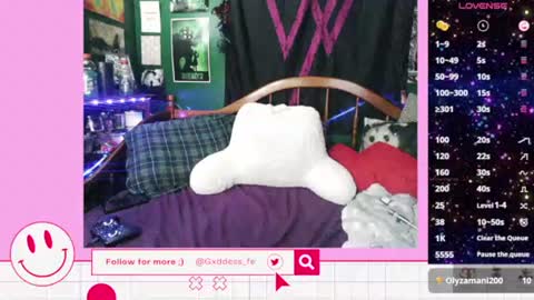 Goddess Fe online show from 28, 12, 2024