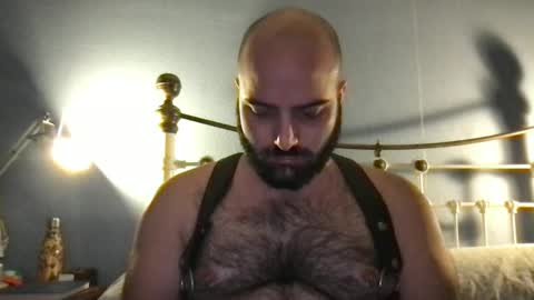 Snapshot of hairyleatherguy chatting on 8, 12, 2024 Hairy Guy online show from 8, 12, 2024