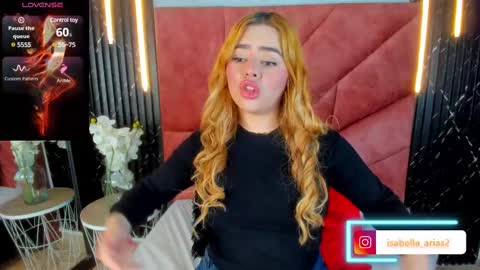 Snapshot of isabella_arias1 chatting on 12, 3, 2025 Isabella Arias online show from 12, 3, 2025