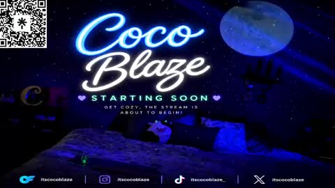 Snapshot of itscocoblaze chatting on 18, 5, 2026 CoCo Blaze online show from 18, 5, 2026