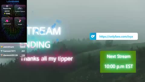 Ivy Nyxx online show from 1, 2, 2025