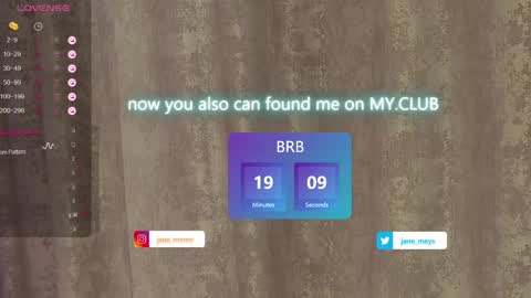 Snapshot of jane_meys chatting on 25, 2, 2025 your kitty JANE roawww online show from 25, 2, 2025