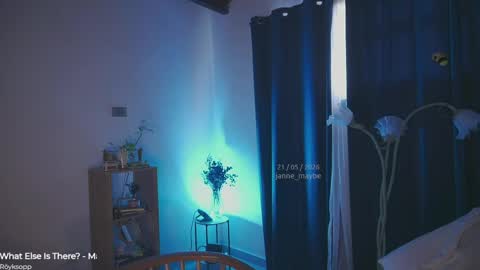 Snapshot of janne_maybe chatting on 21, 5, 2026 jmaybe e online show from 21, 5, 2026