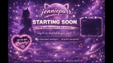 Snapshot of jenniepurr chatting on 2, 6, 2026 Jennie online show from 2, 6, 2026