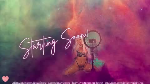 jinxy loves online show from 26, 4, 2026