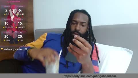 Snapshot of johngabbanaaaa chatting on 23, 2, 2025 John Gabbana online show from 23, 2, 2025