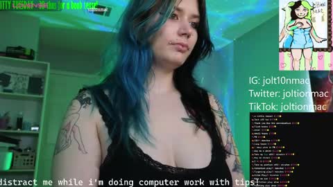 Snapshot of joltionmac chatting on 3, 12, 2024 JoltionMac JJ online show from 3, 12, 2024