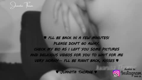  JUANITA THORNE 2 online show from 15, 11, 2025