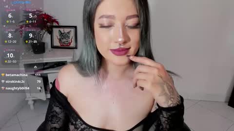 Snapshot of kat_apple chatting on 2, 12, 2025 Alicia online show from 2, 12, 2025