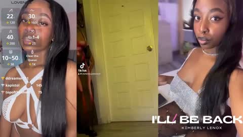 Snapshot of kimberlylenox chatting on 7, 1, 2025 Queen Kim online show from 7, 1, 2025