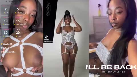 Snapshot of kimberlylenox chatting on 4, 3, 2025 Queen Kim online show from 4, 3, 2025