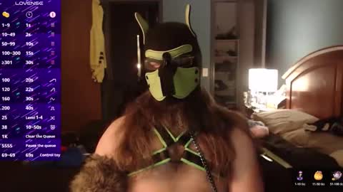 kinkywolf87 online show from 21, 10, 2025