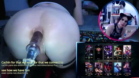 Snapshot of kittendark chatting on 5, 10, 2025 Gothic Kitten online show from 5, 10, 2025