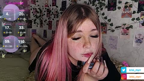 Snapshot of krisi_myrr chatting on 10, 12, 2024 Kristina3 online show from 10, 12, 2024