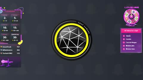 Snapshot of la_ratona_1 chatting on 31, 10, 2025 AriSaray online show from 31, 10, 2025