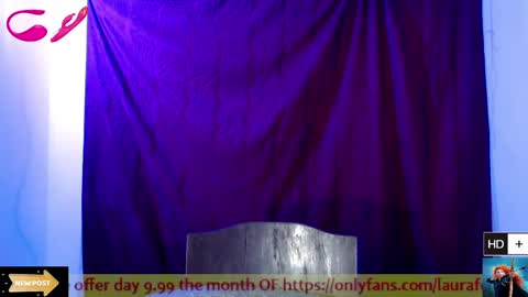 Snapshot of laura_fountain_ chatting on 16, 1, 2025 weedcam Curly Laura OF online show from 16, 1, 2025