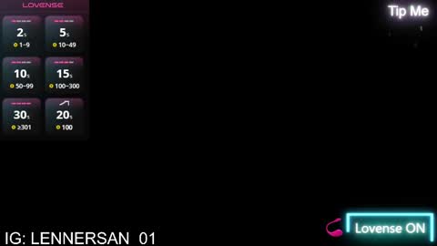 Lenner INDEPENDENT MODEL online show from 24, 12, 2024