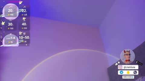 Liiam Luna online show from 23, 9, 2025