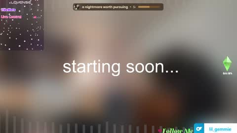 Snapshot of lil_gem chatting on 6, 6, 2026 lil gemmie online show from 6, 6, 2026