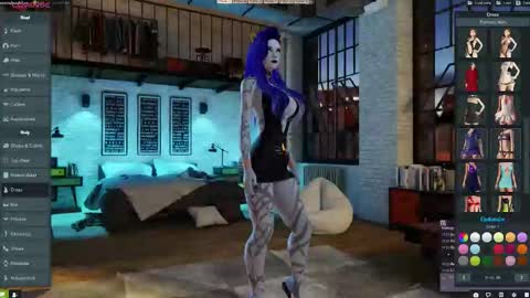 Succubus Blue online show from 15, 10, 2025