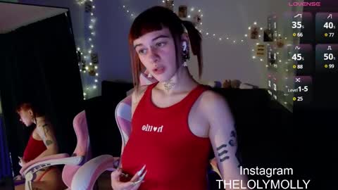 Snapshot of lolymolli chatting on 25, 2, 2025 Molli online show from 25, 2, 2025