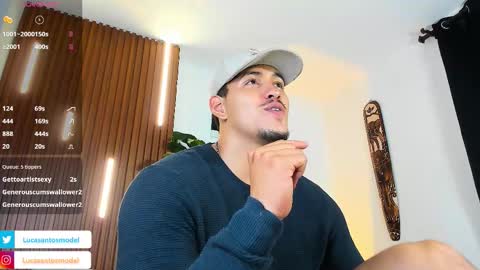 LUCA SANTOS online show from 27, 3, 2026