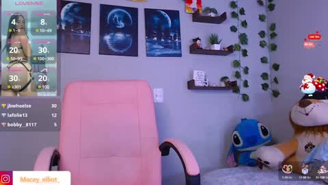 Macey Elliot Modelo Independiente online show from 23, 12, 2024