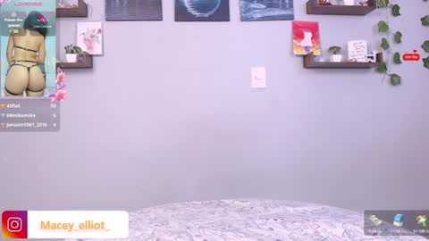 Macey Elliot Modelo Independiente online show from 17, 1, 2025