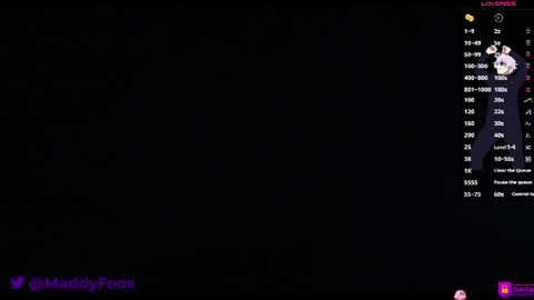 Snapshot of maddyfoox chatting on 10, 6, 2026 Maddy Foox online show from 10, 6, 2026