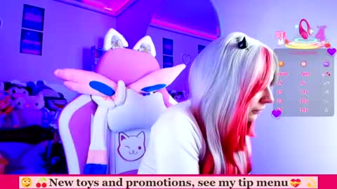 Snapshot of marcy_neko chatting on 8, 7, 2026 Marceline online show from 8, 7, 2026