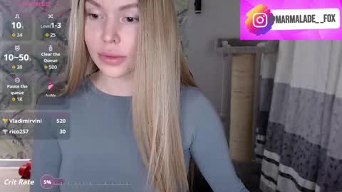 Marmalade Fox online show from 16, 2, 2026