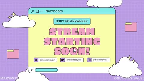 Mary Moody online show from 22, 11, 2025