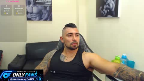 Snapshot of mateosexyhot22 chatting on 10, 7, 2026 Mateo online show from 10, 7, 2026