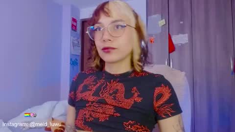 Snapshot of mel_dahlia chatting on 17, 5, 2026 Melissa - - Please help me to reach 100 thumbs up online show from 17, 5, 2026